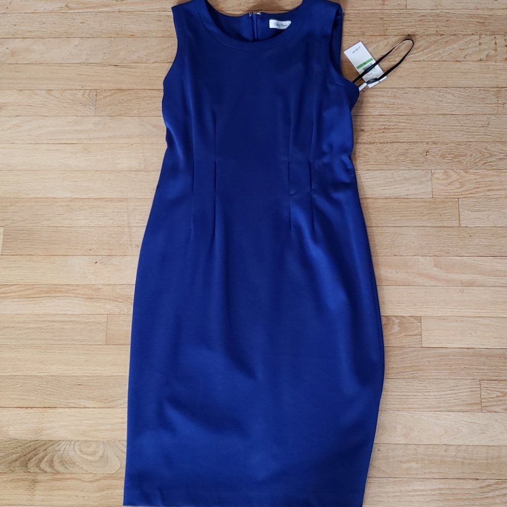 Calvin klein fitted dress